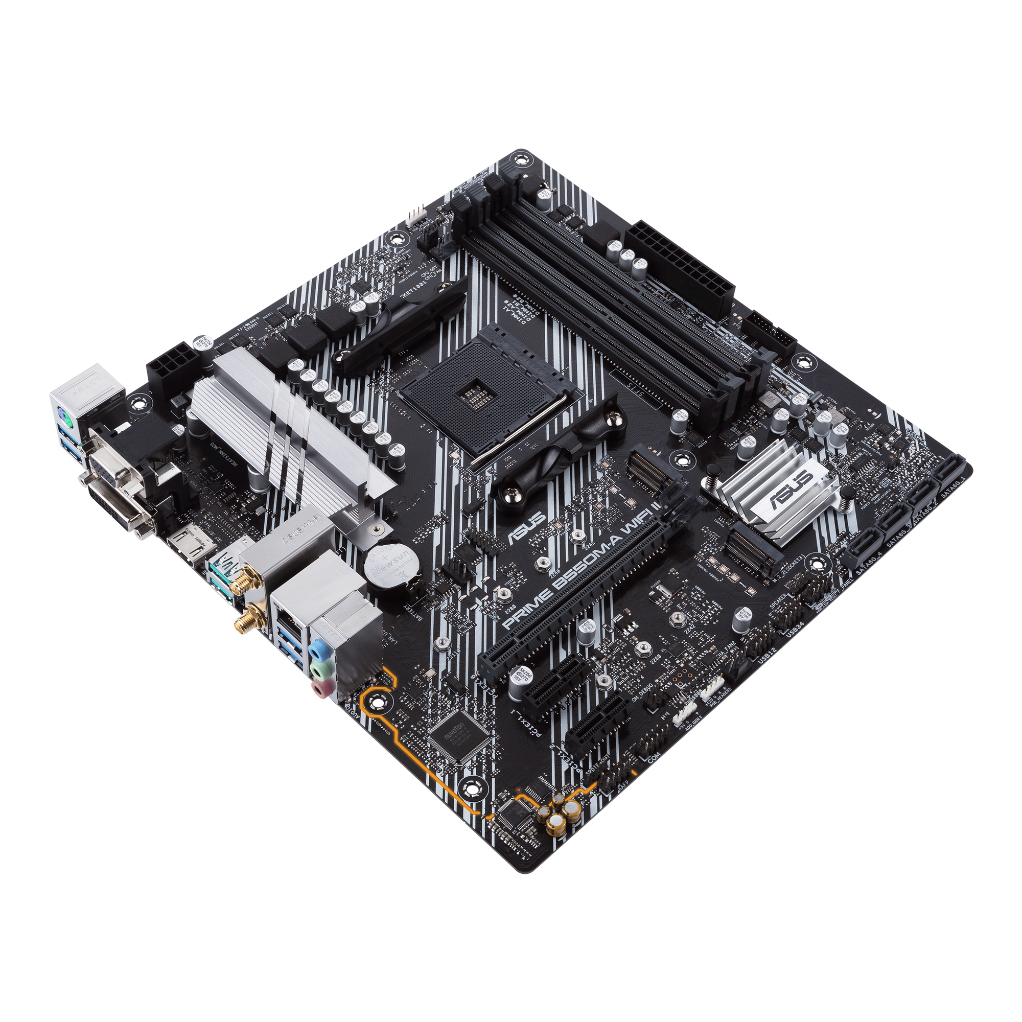 ASUS PRIME B550M-A WIFI II Gaming Mainboard Sockel Ryzen AM4 thumbnail 6