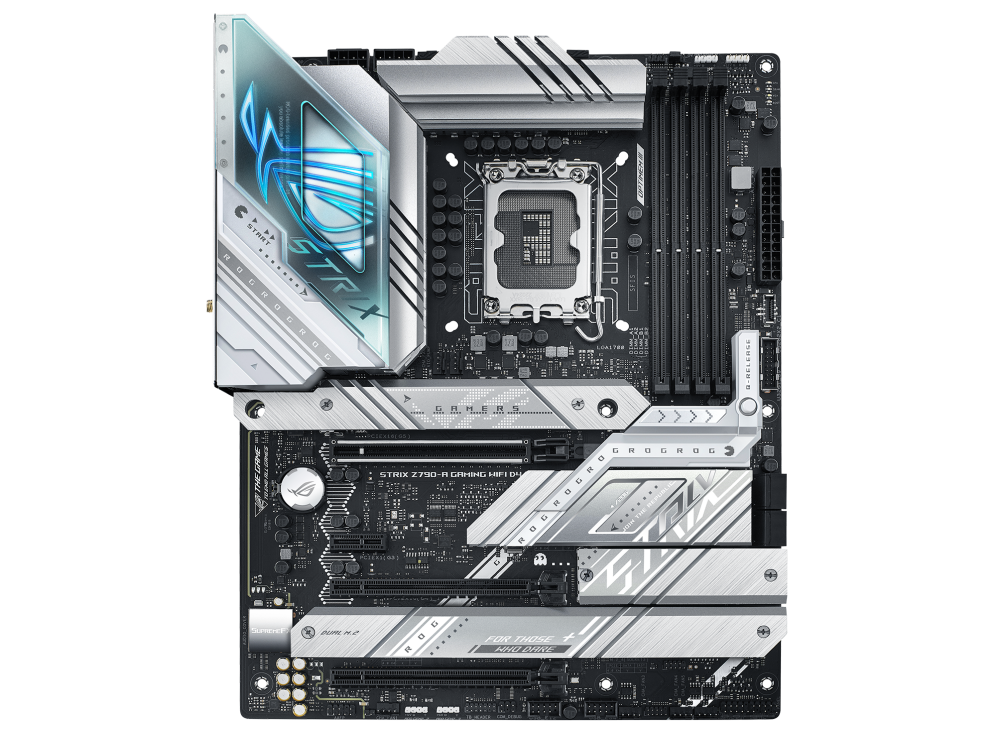 ASUS ROG STRIX Z790-A Gaming WIFI D4 Motherboard Socket Intel LGA1700 thumbnail 4