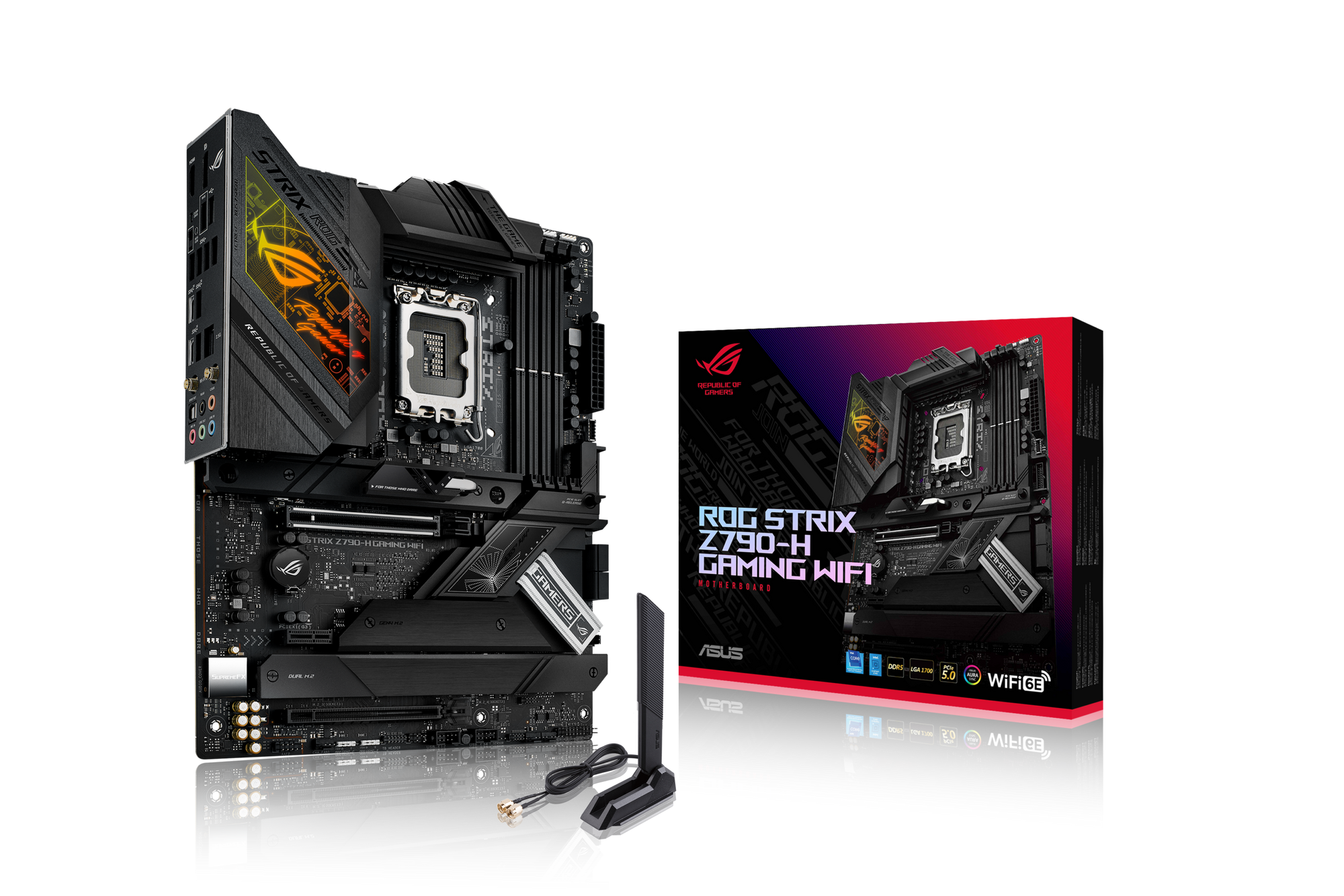 ASUS ROG STRIX Z790-H GAMING WIFI Motherboard Socket Intel LGA 1700 1