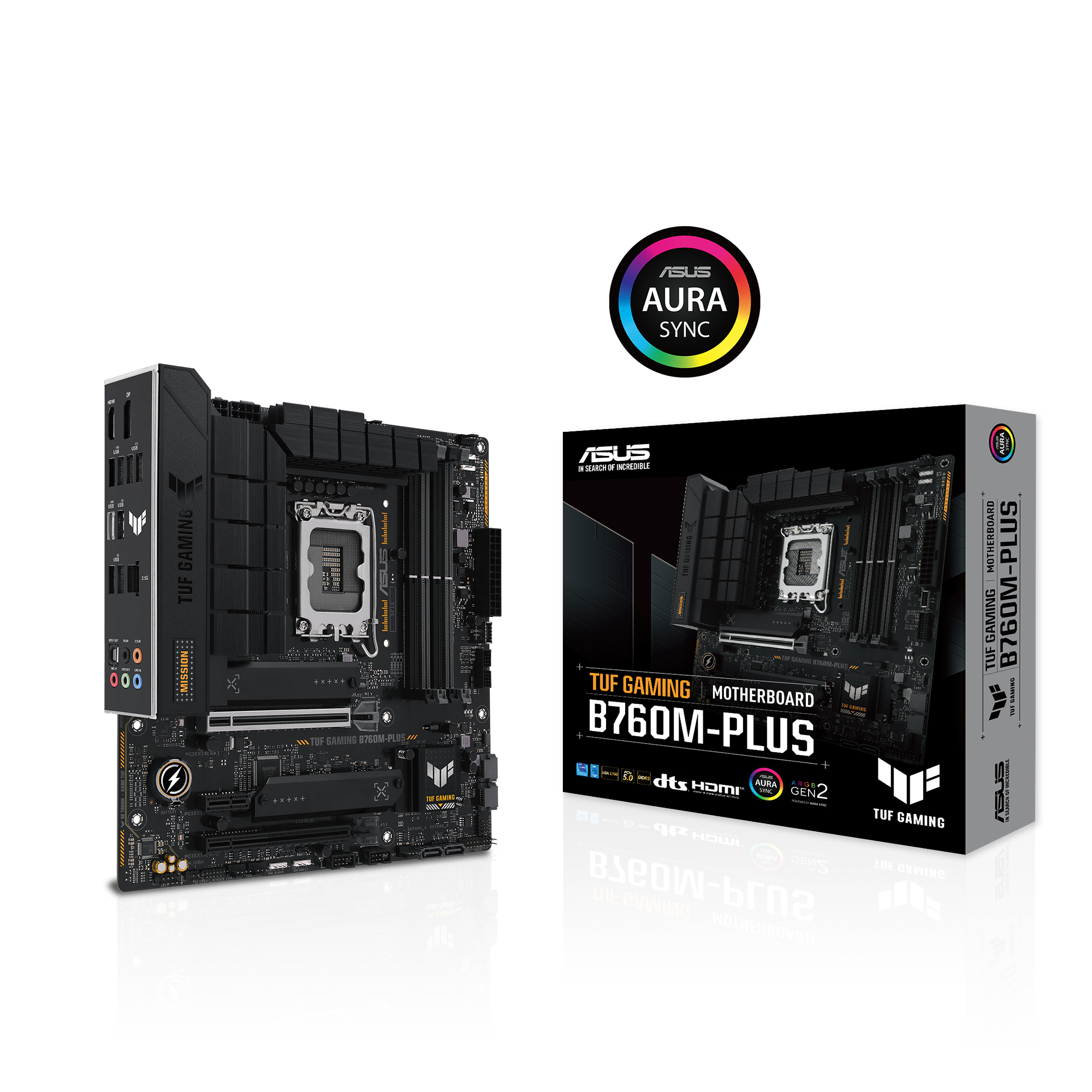 ASUS TUF GAMING B760M-PLUS Mainboard Sockel Intel LGA 1700 1