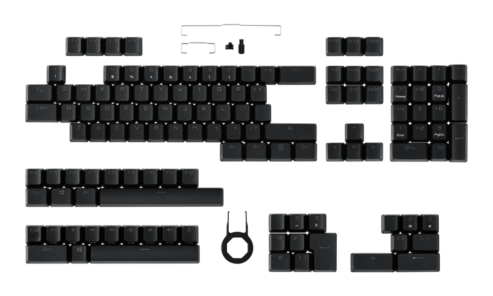 ASUS ROG PBT Doubleshot Keycap Set