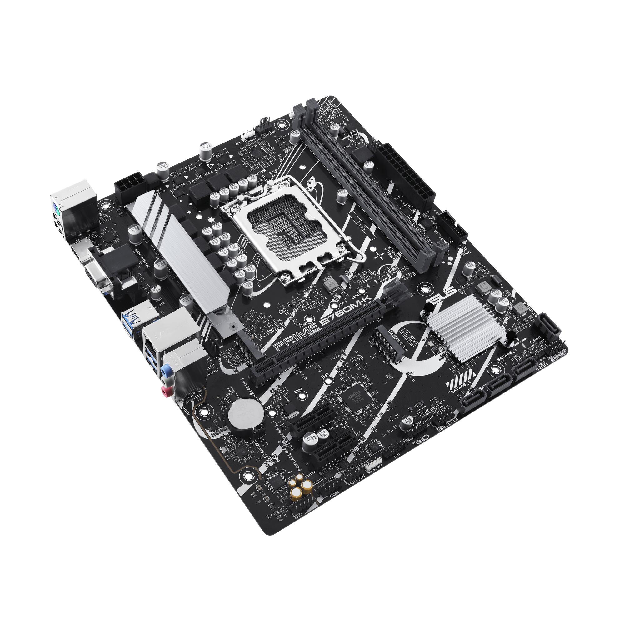 ASUS PRIME B760M-K Gaming Mainboard Sockel Intel LGA 1700 thumbnail 3
