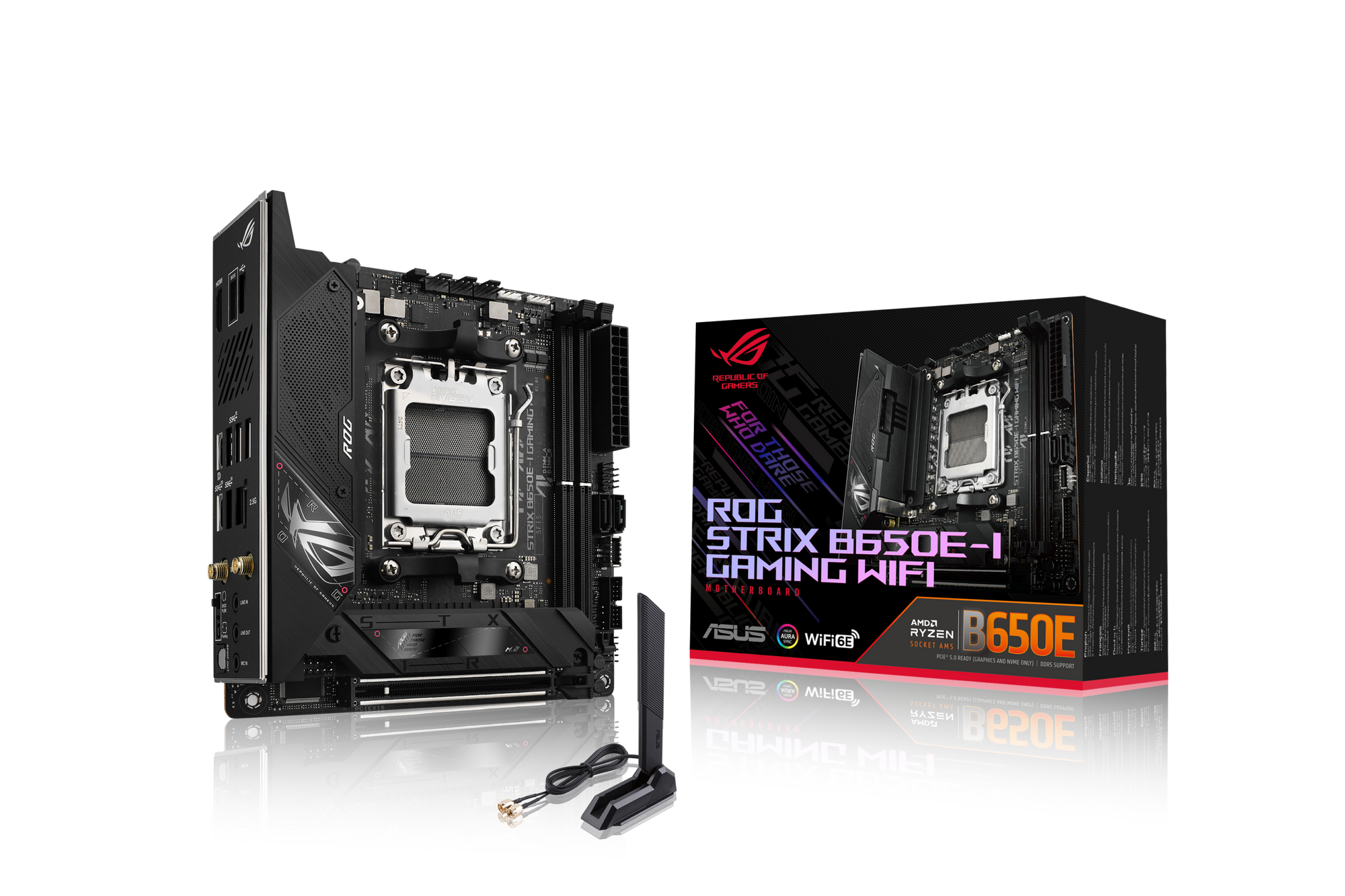ASUS ROG STRIX B650E-I GAMING WIFI Mainboard Sockel AMD AM5