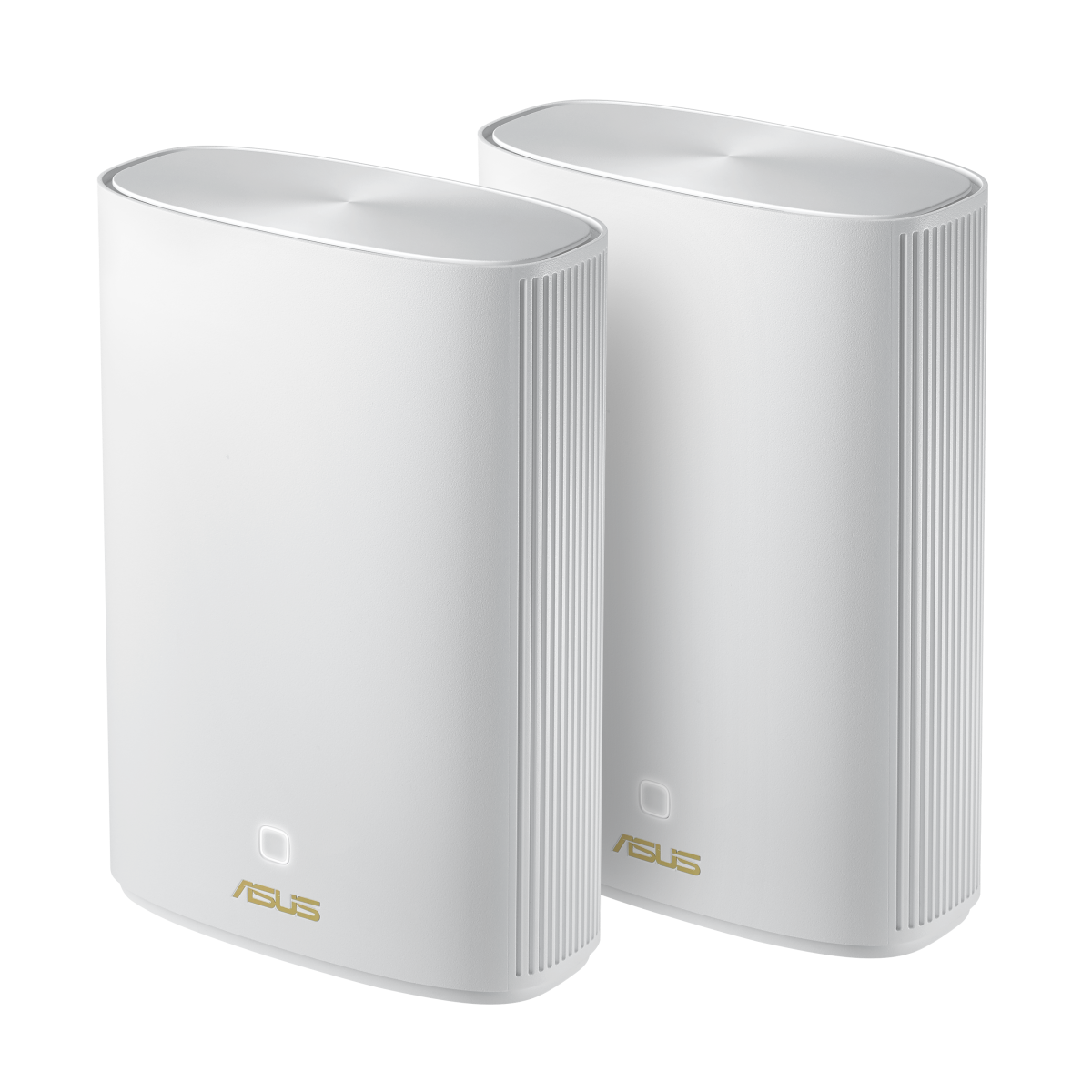 ASUS ZenWiFi AX Hybrid (XP4) AX1800 + Powerline 2er Set Weiß kombinierbarer Router 1
