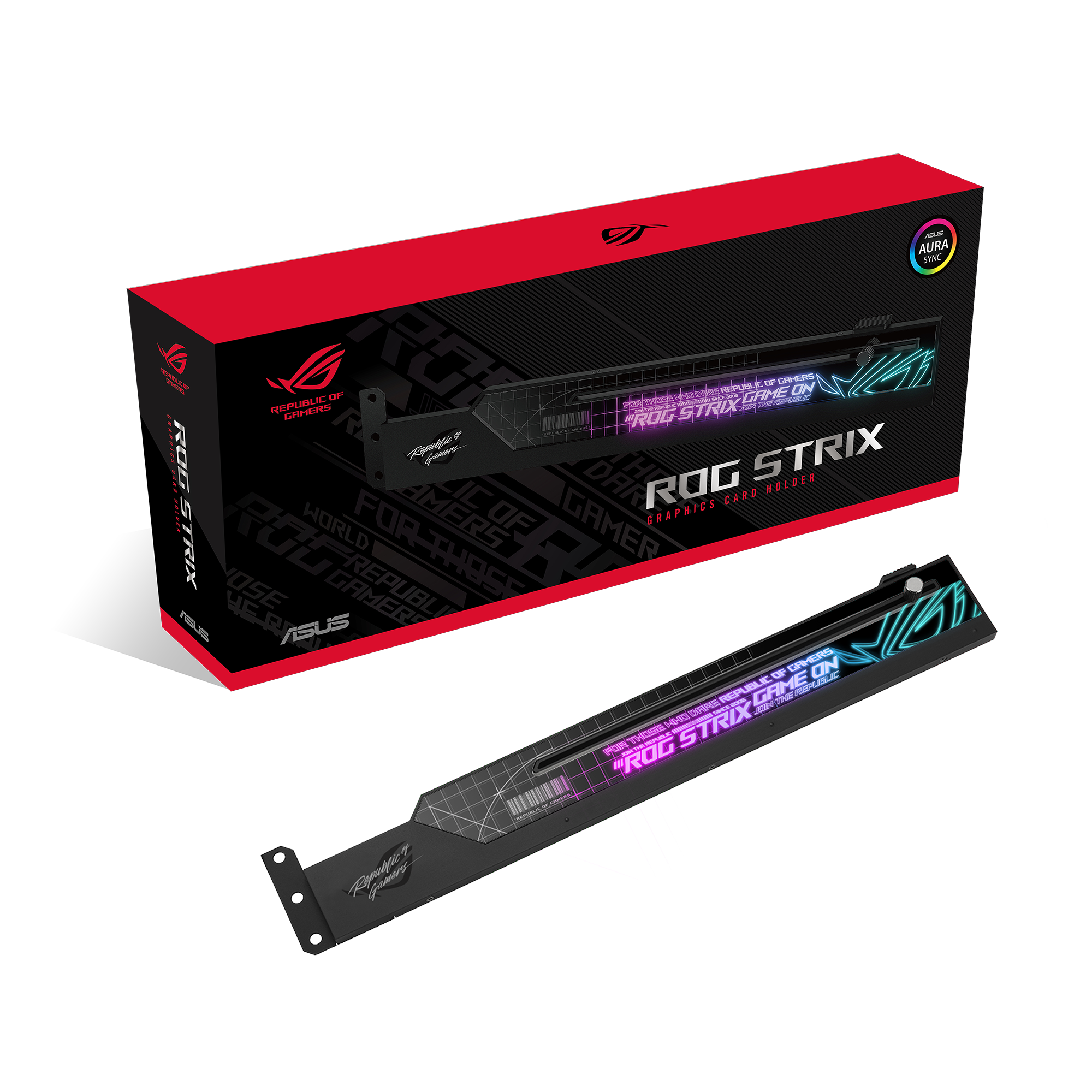 ASUS ROG Strix ARGB Grafikkarten Halterung